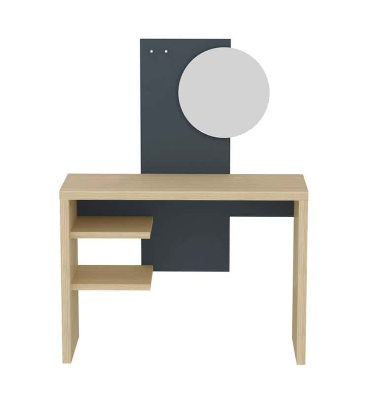 9000.980015 Hugo Vanity Light Oak Melamine and Anthracite (1)
