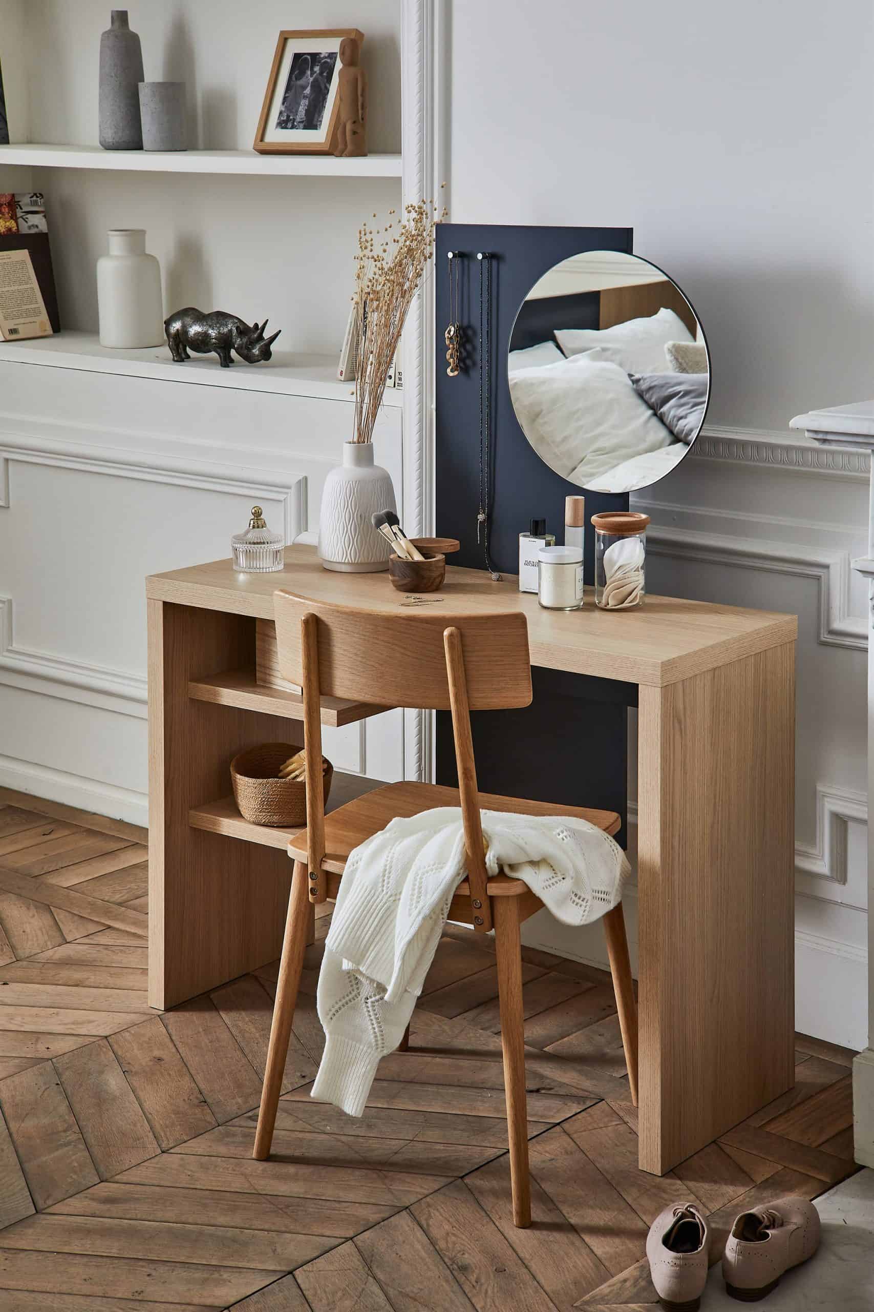 9000.980015 Hugo Vanity Light Oak Melamine and Anthracite (5)