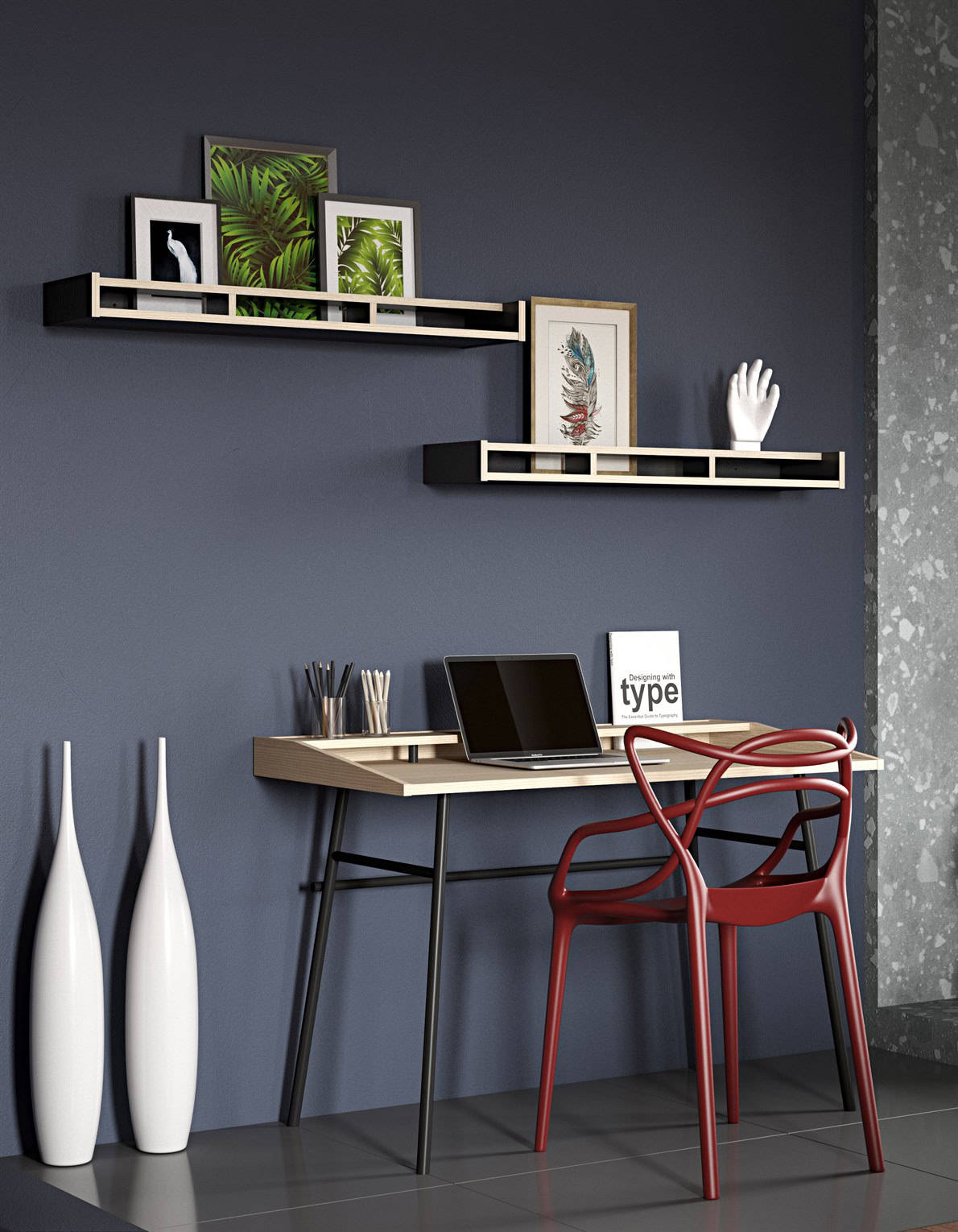 9003.054082 Ply desk light oak and black steel (11)