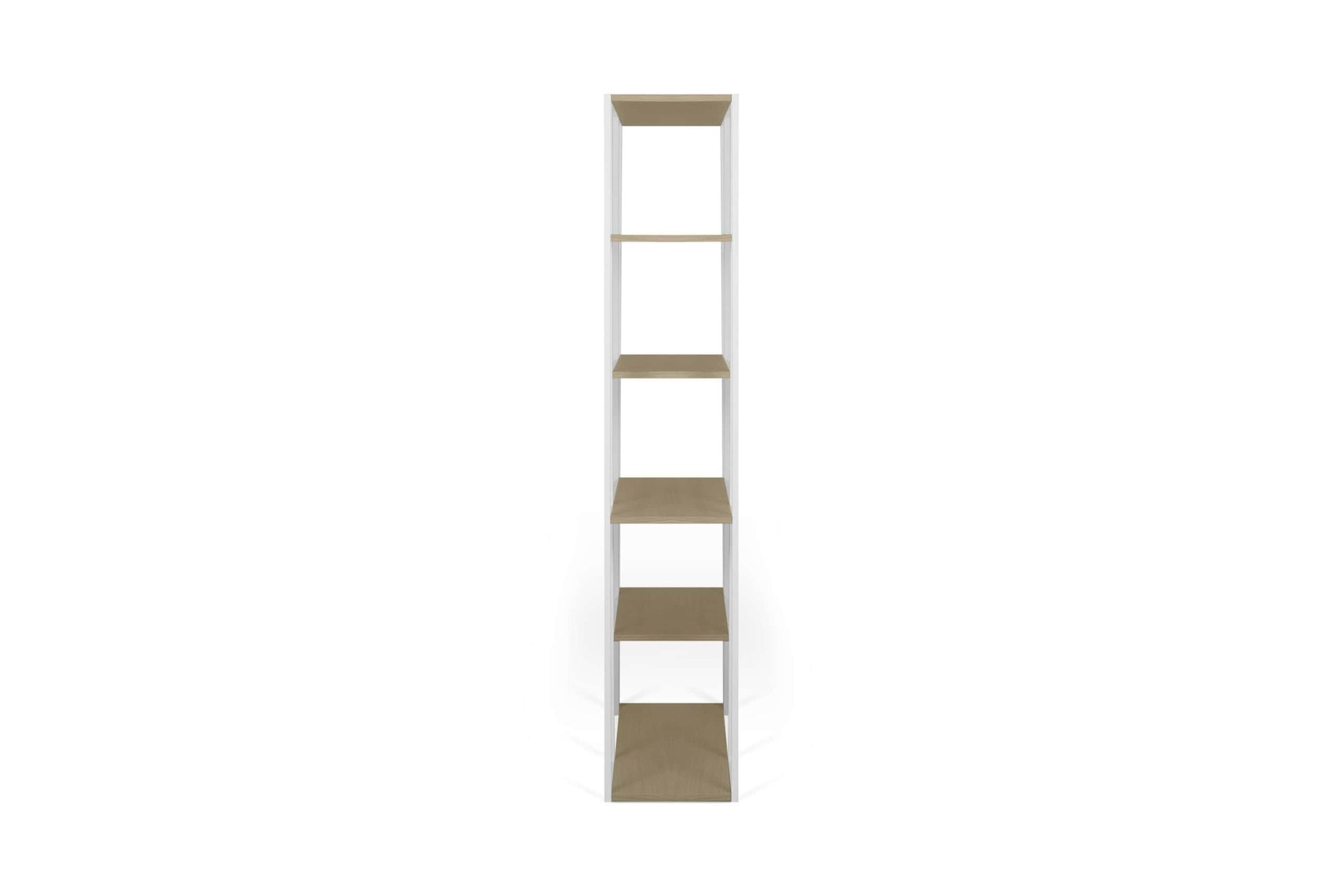9500.322334 Albi Bookcase Light Oak White Steel (5)