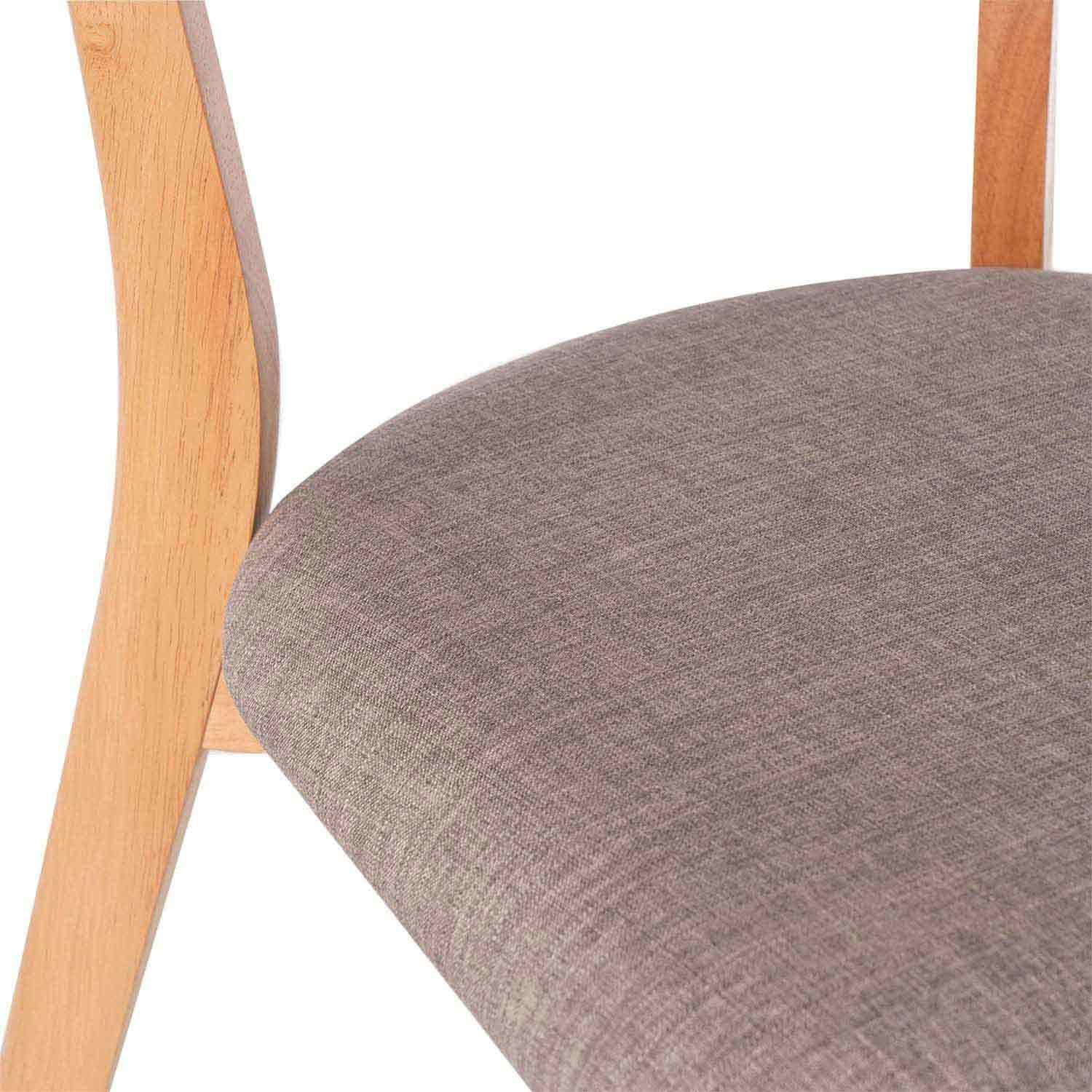 Sedia keira rovere grigio chiaro
