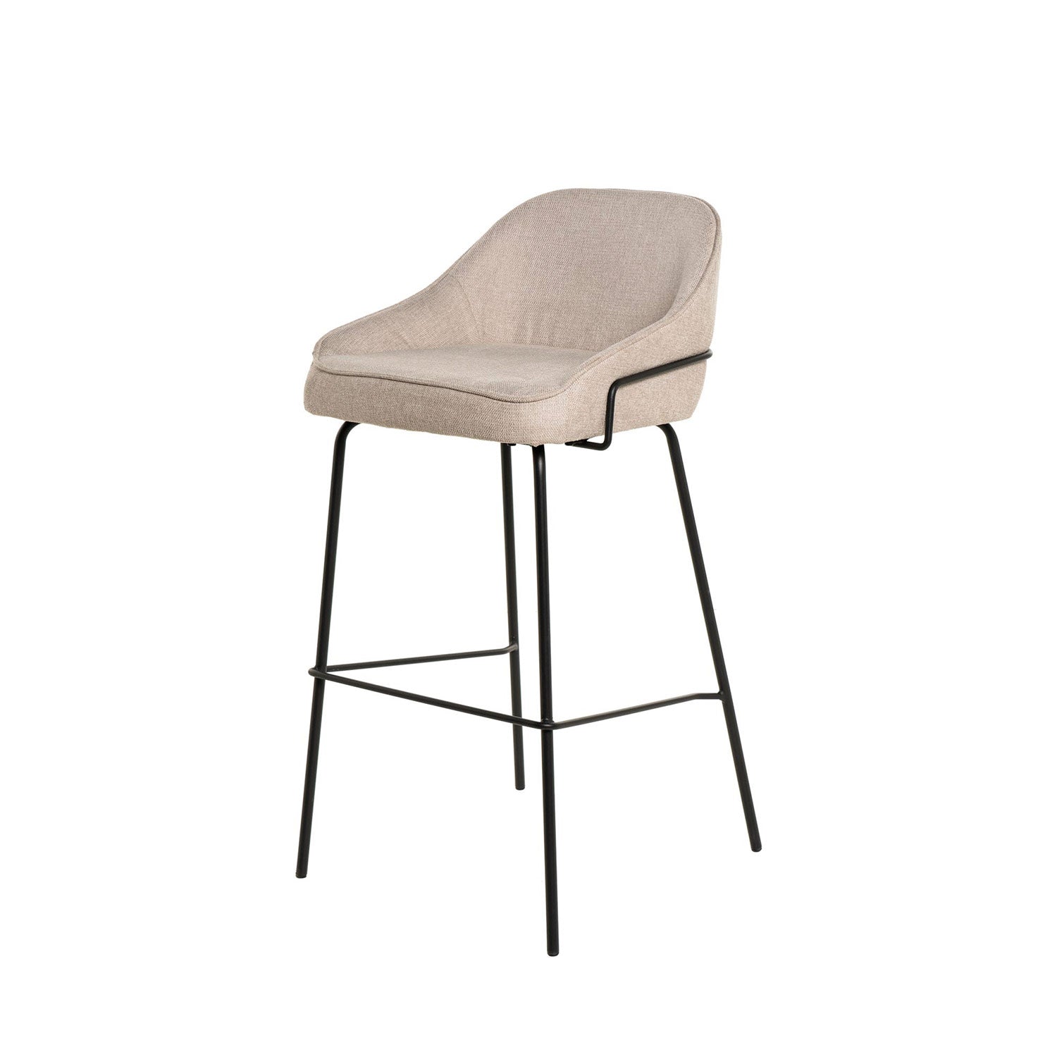Sgabello louis beige