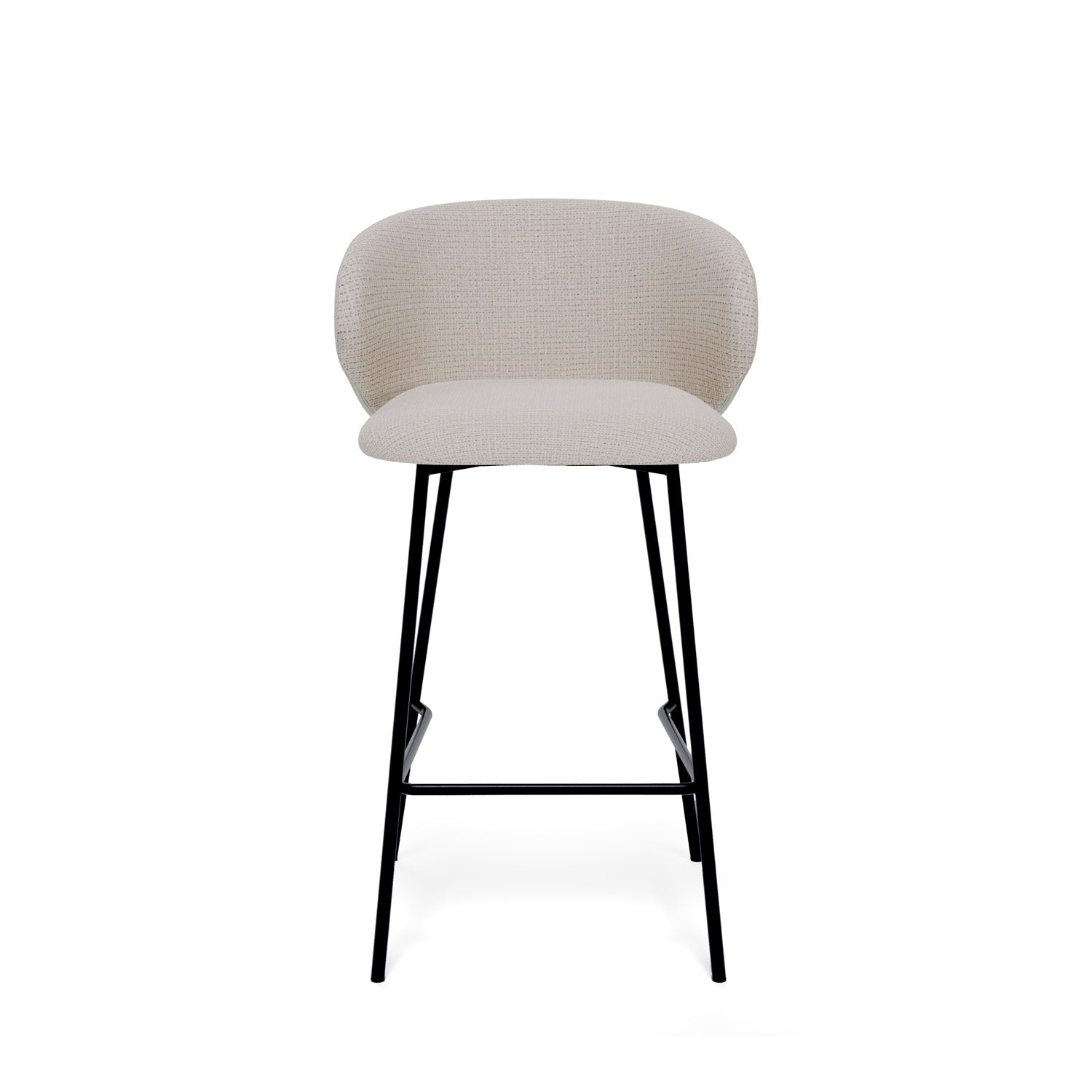 Sgabello raggi beige