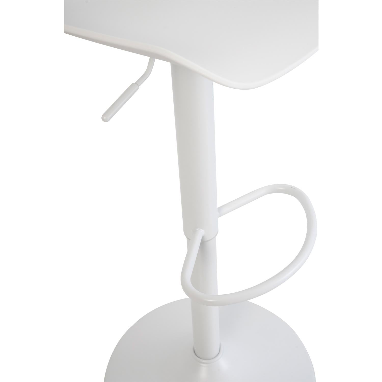Sgabello blade bianco