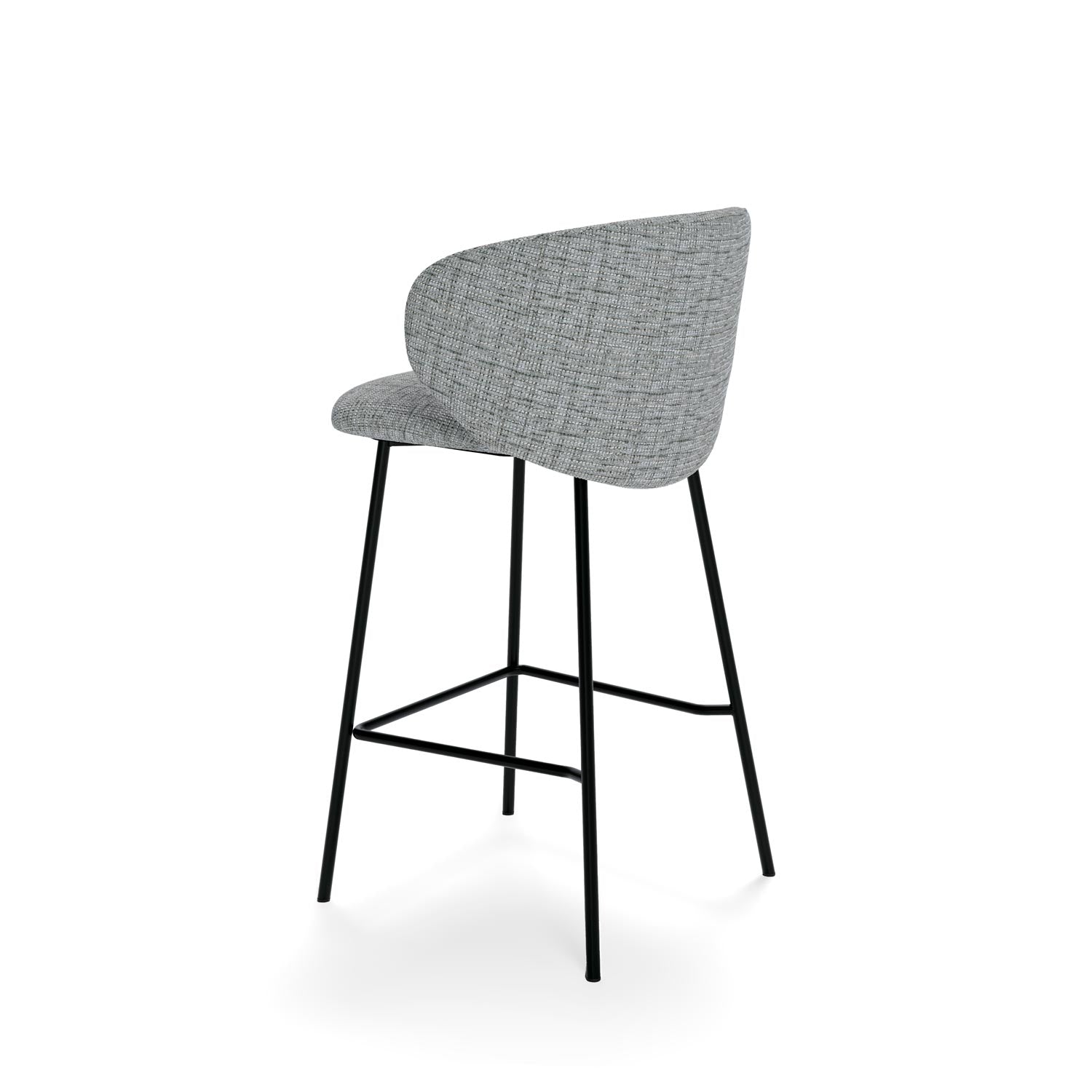 Sgabello raggi grigio