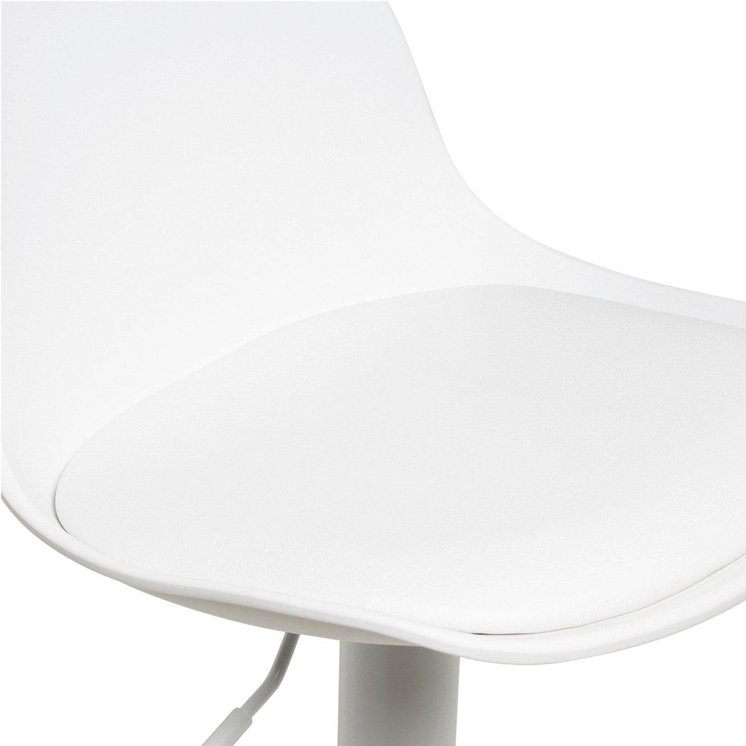 Sgabello sadie bianco