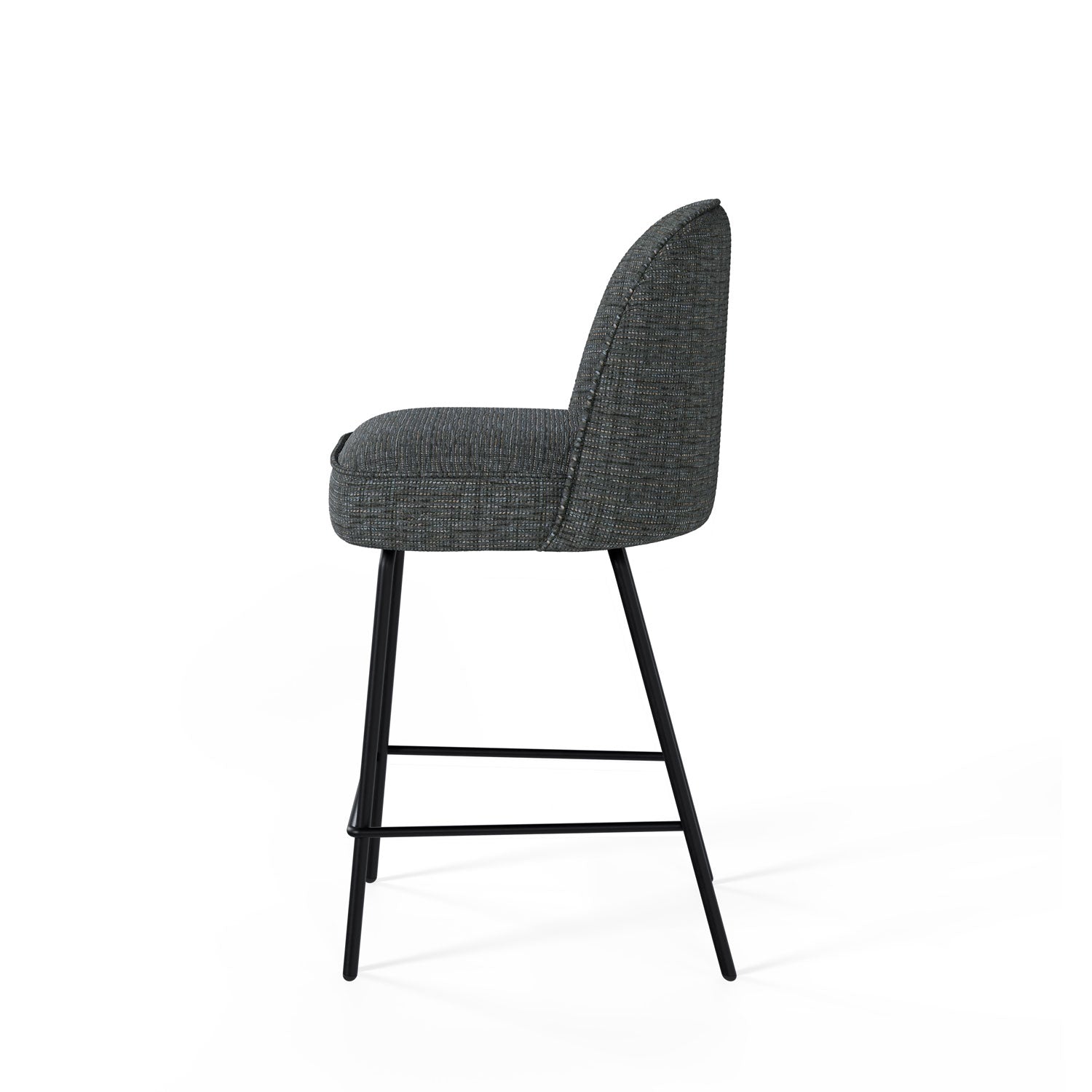 Sgabello nelson grigio scuro