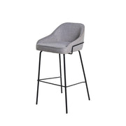 Sgabello louis grigio chiaro