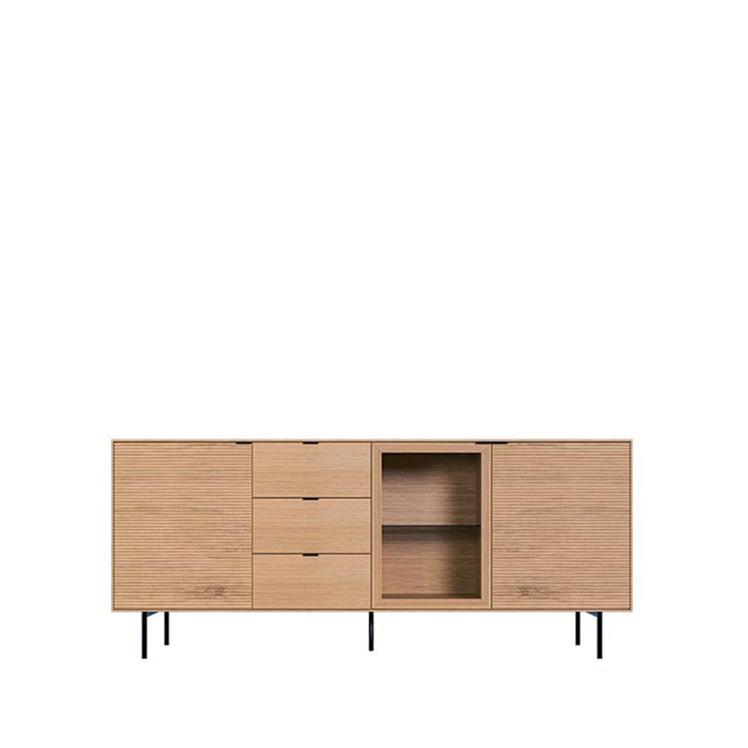 Credenza 200 ptas (mad+crst)+box tulsa
