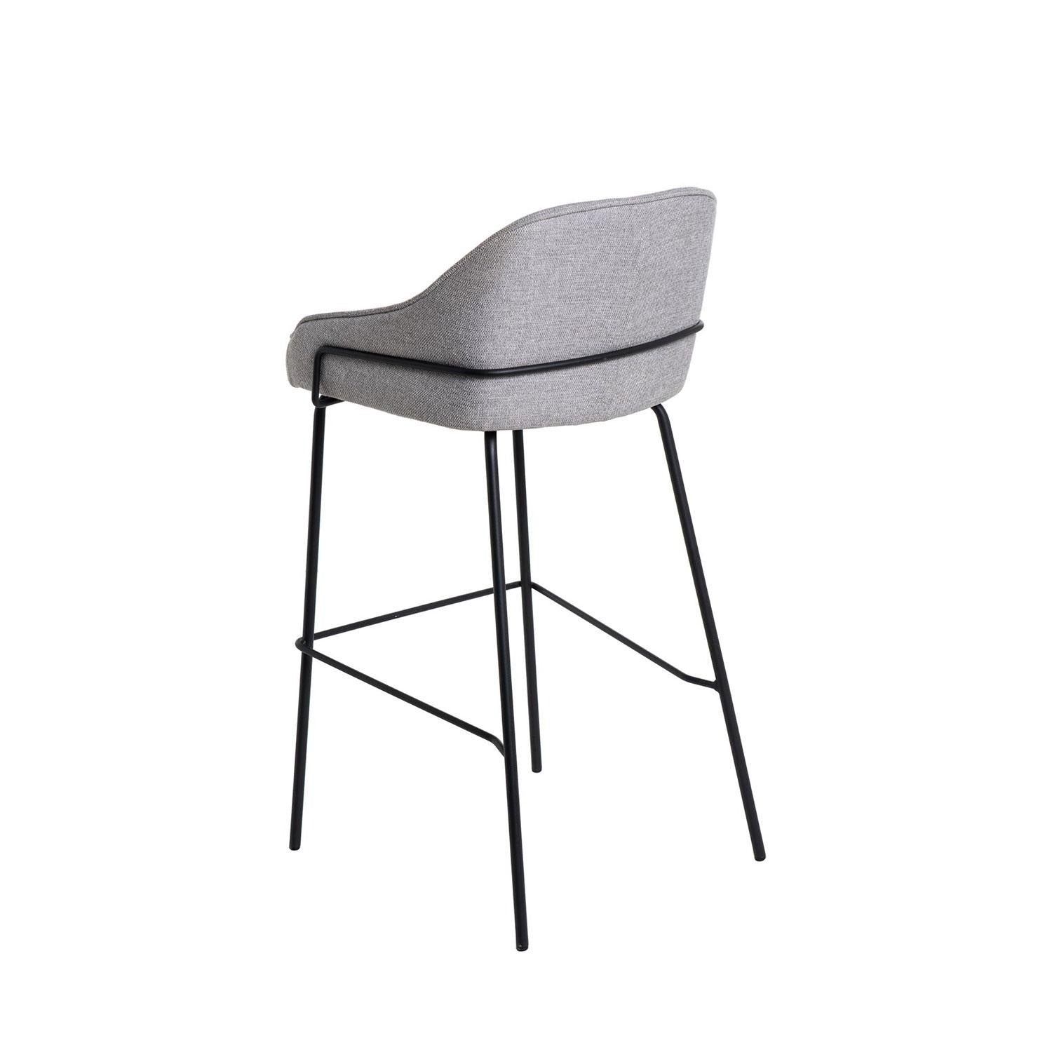 Sgabello louis grigio chiaro