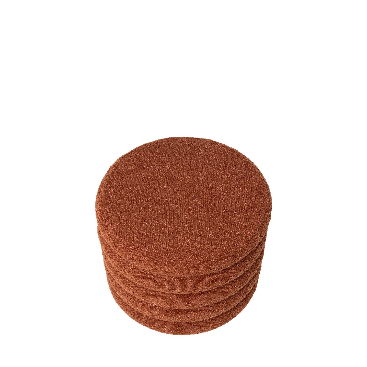 Pouff harry in terracotta