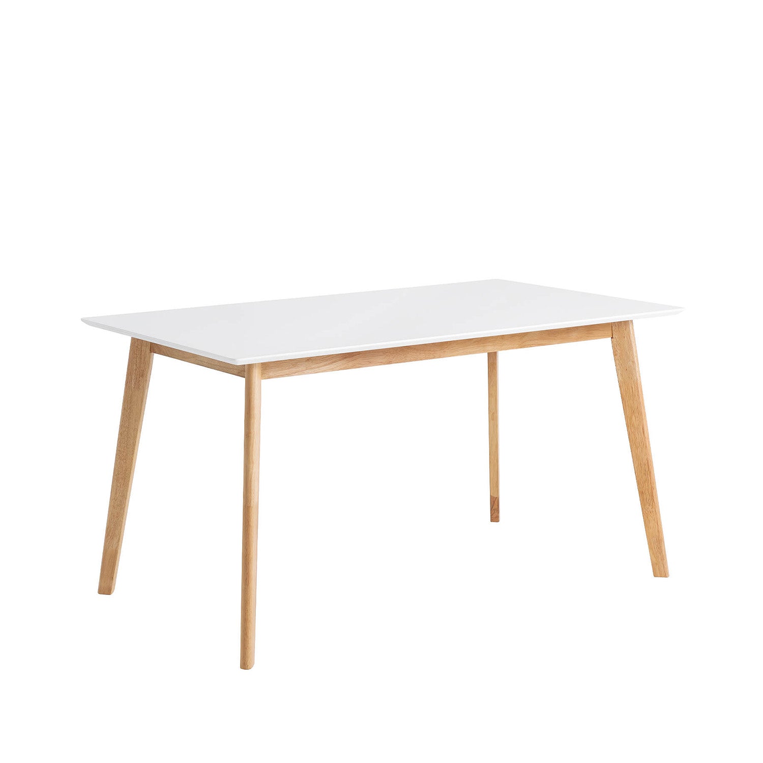 Tavolo fisso alice 120 rovere bianco