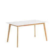 Tavolo fisso alice 120 rovere bianco