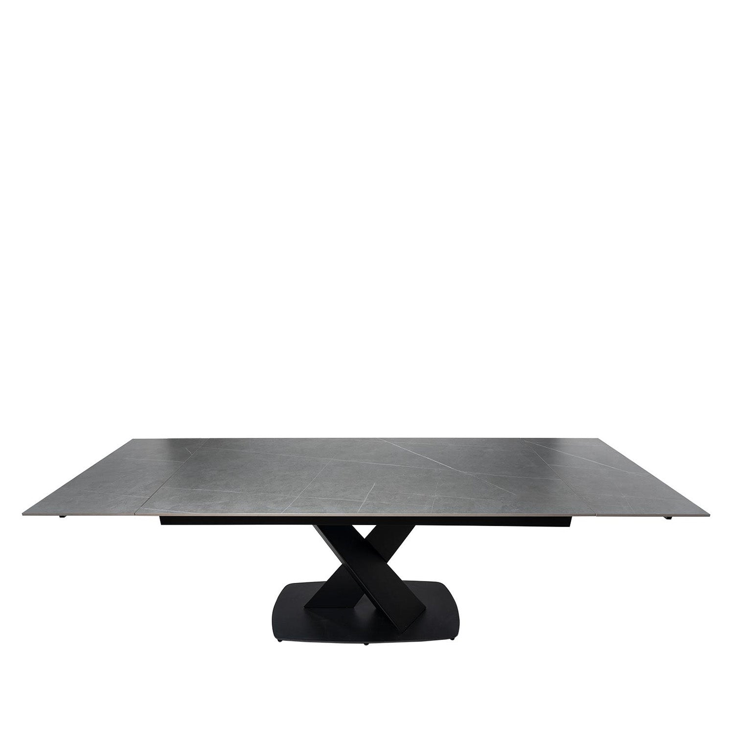 Tavolo 180 valeri grigio/nero
