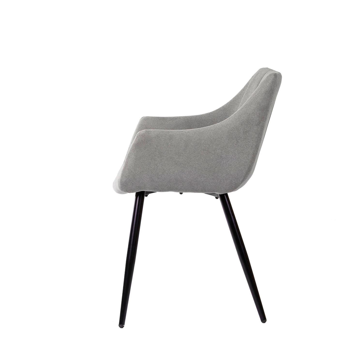 Sedia fiona grigio chiaro