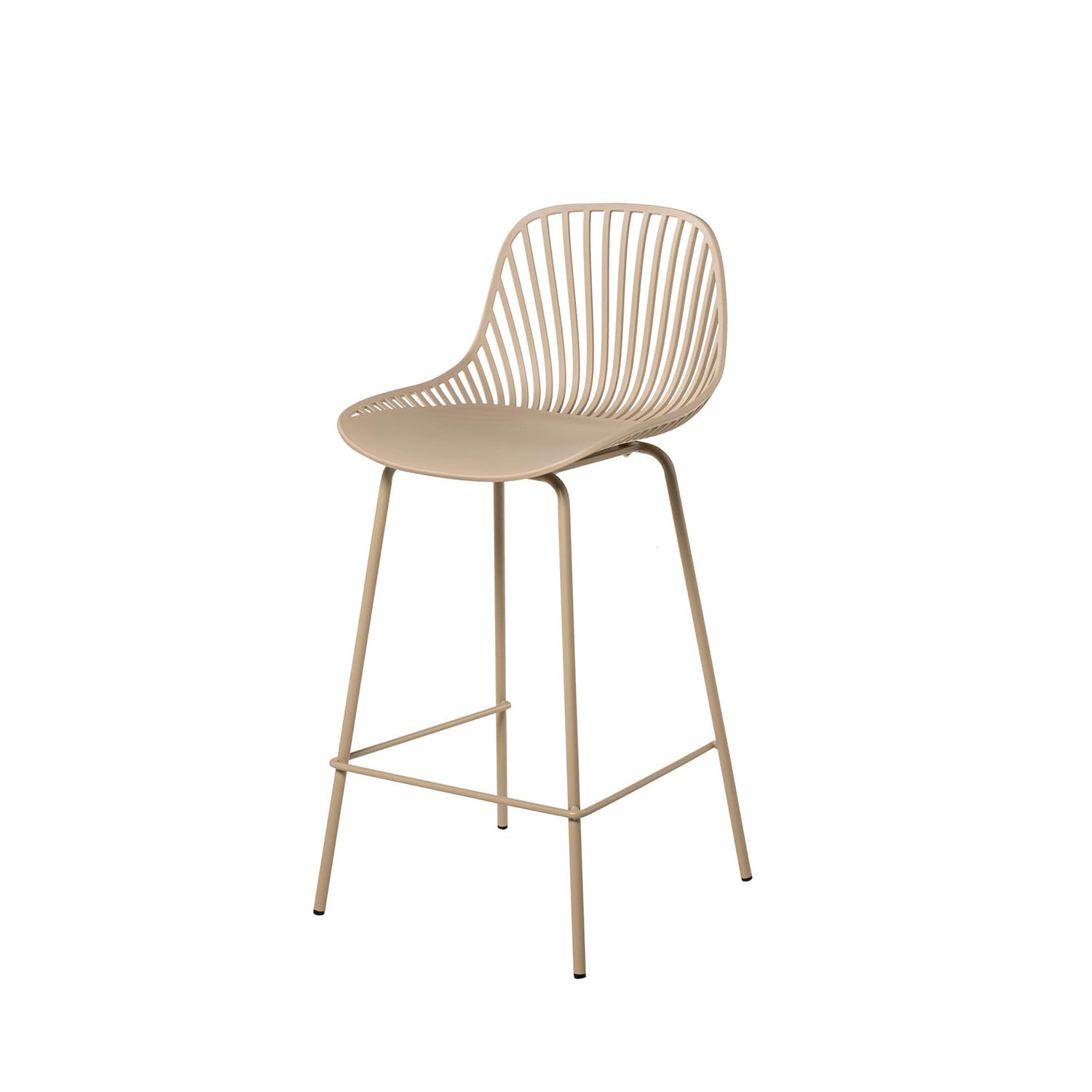 Sgabello peyton beige
