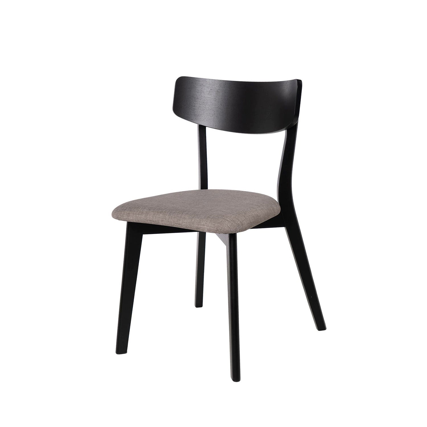 Sedia keira nera grigio chiaro