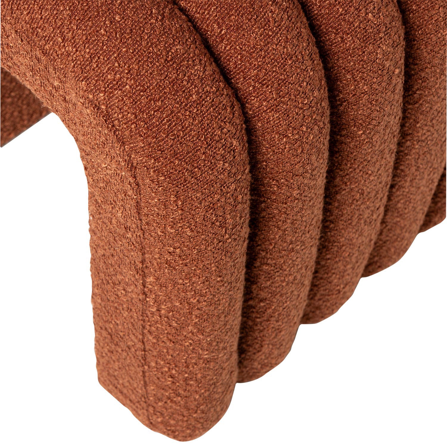 Edy puff in terracotta