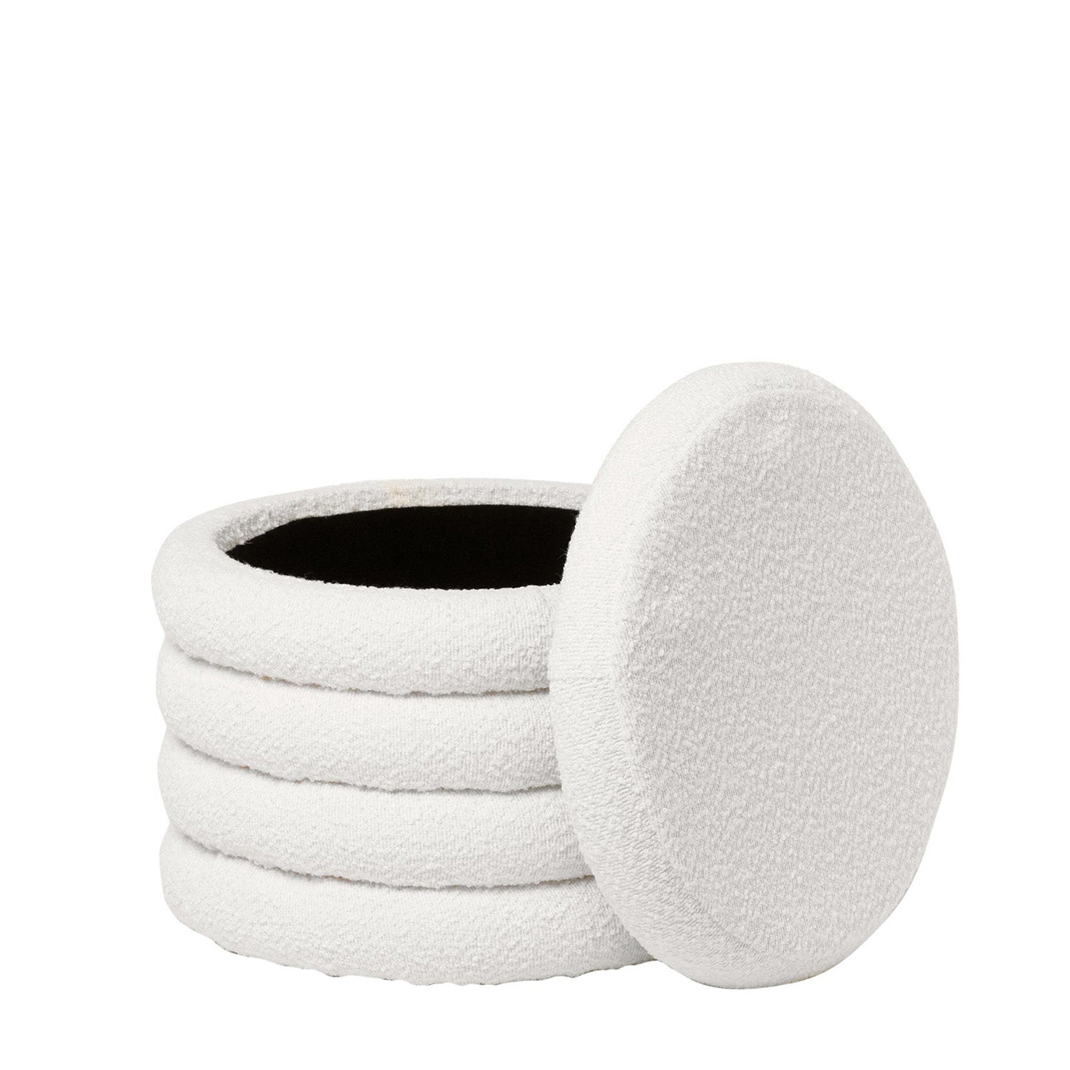 Pouff harry bianco