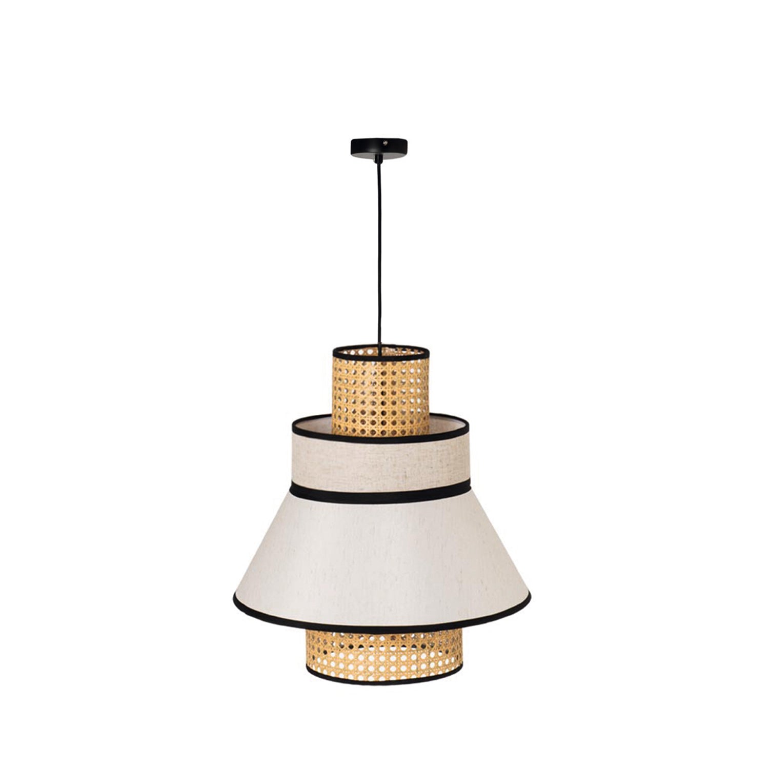 Lampada da soffitto nerja naturale