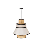 Lampada da soffitto nerja naturale