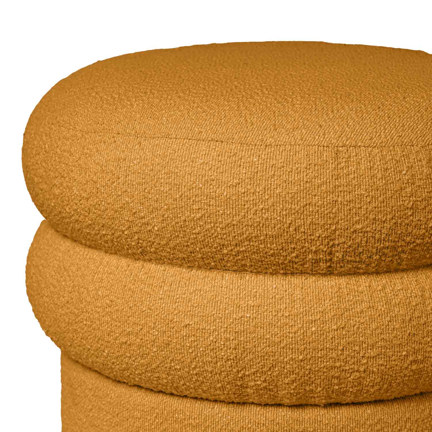 Elliot pouf senape