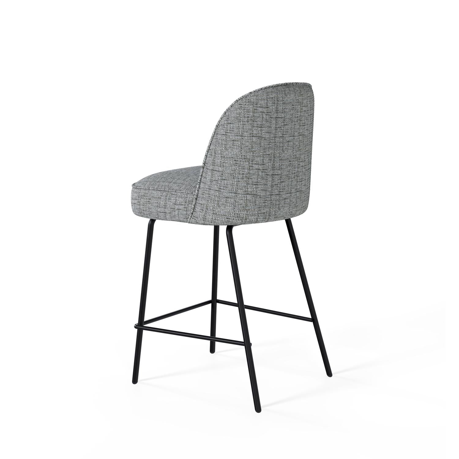 Sgabello nelson grigio chiaro