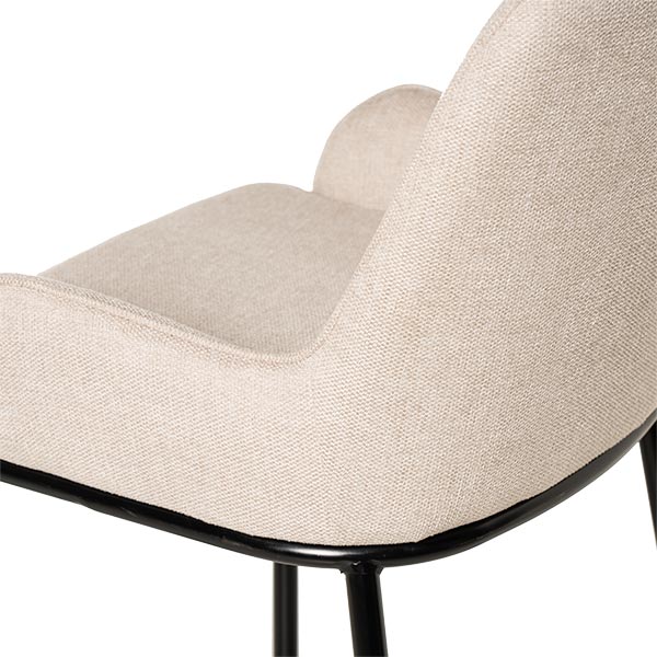 Sgabello milton beige
