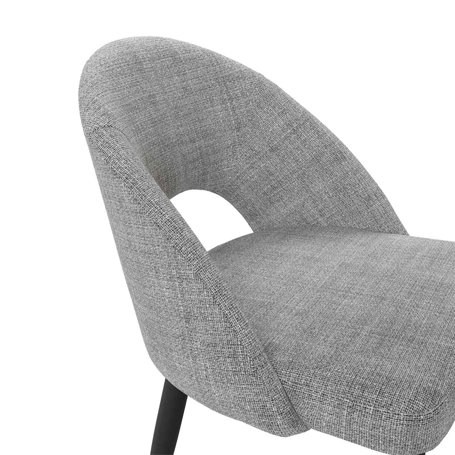 Sedia doris grigio chiaro