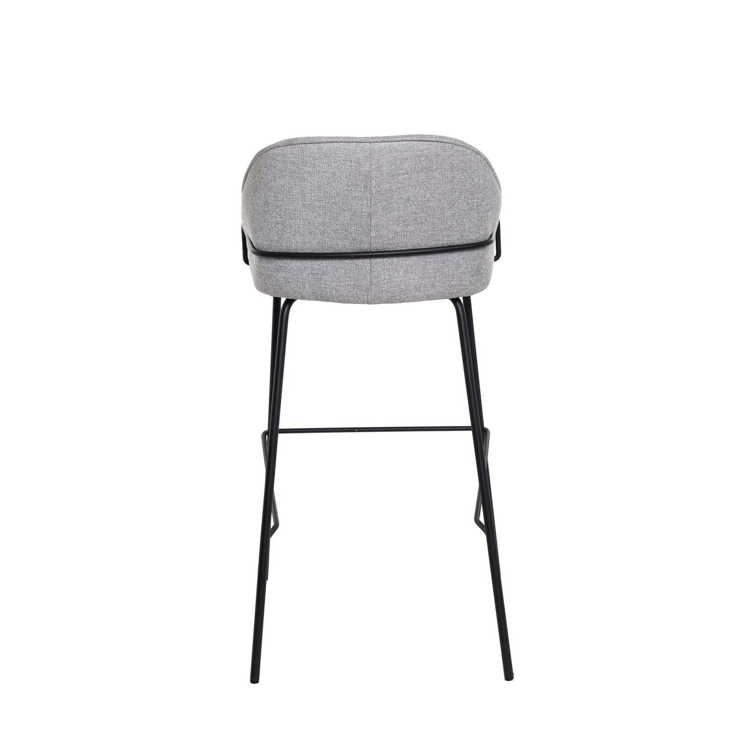 Sgabello louis grigio chiaro