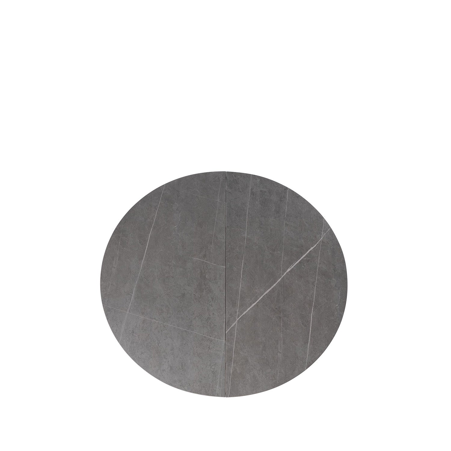 Tavolo zuri 130 rosso. grigio/nero