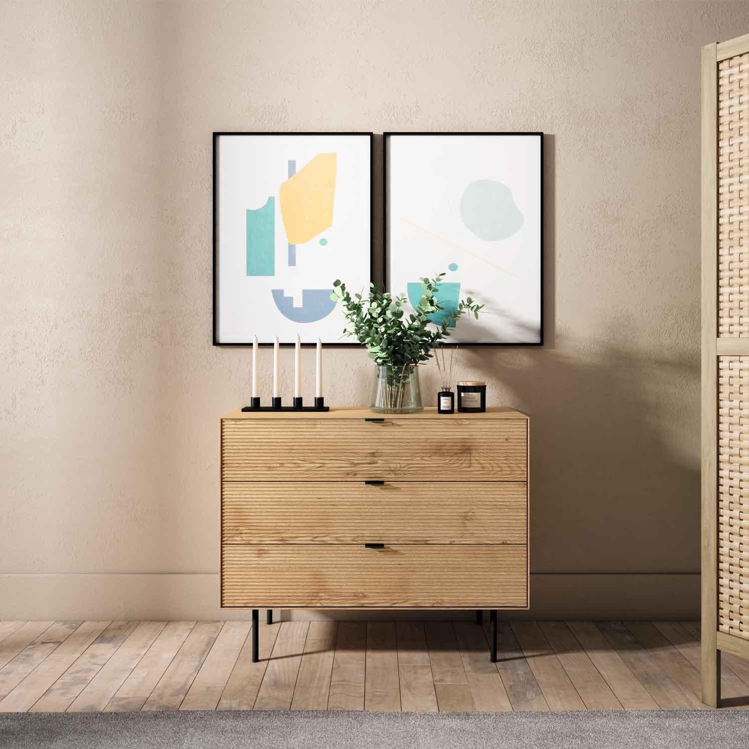 Credenza tulsa a 3 scatole