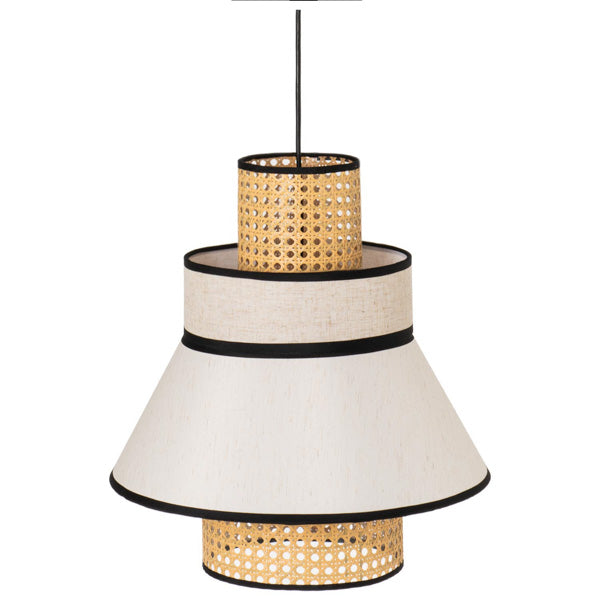 Lampada da soffitto nerja naturale