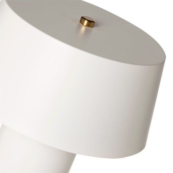 Lampada da tavolo bianca illar