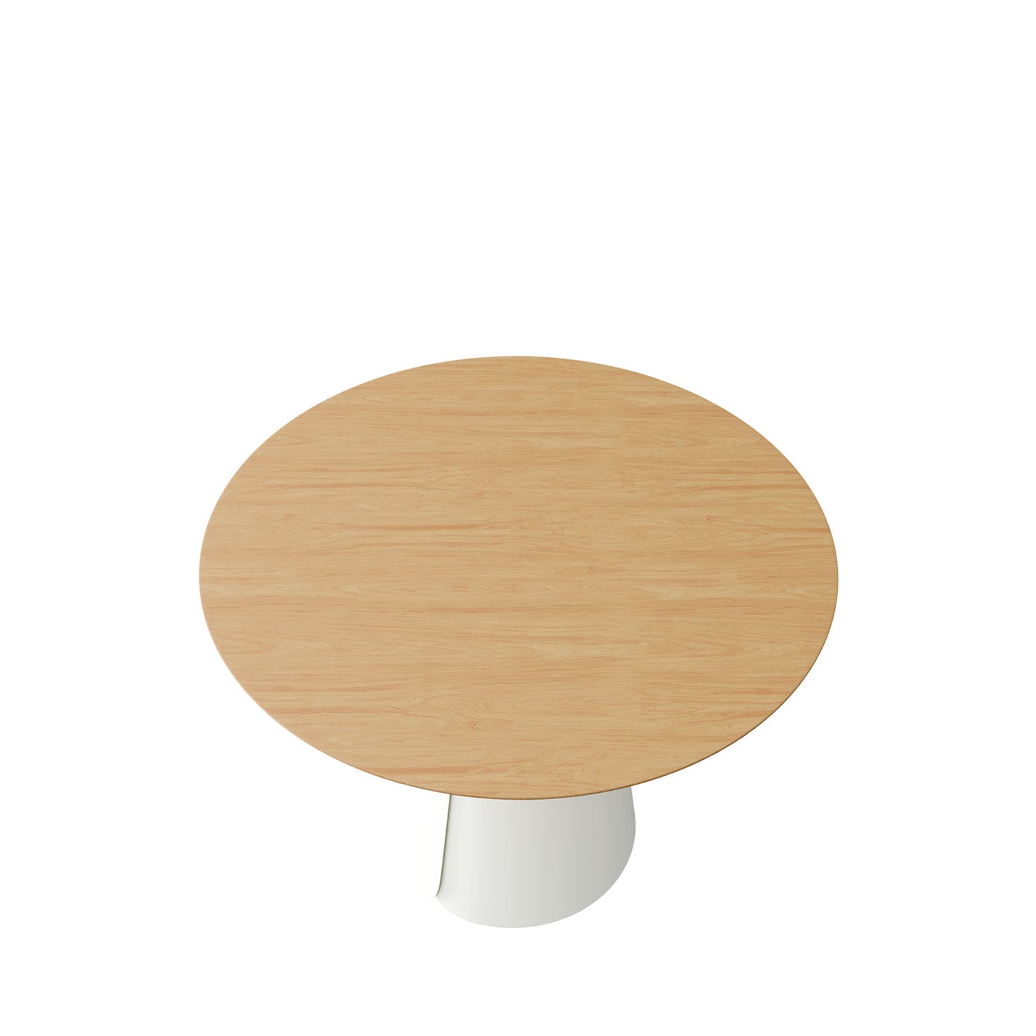 Tavolo fisso rovere/bianco daisy 100 rosso