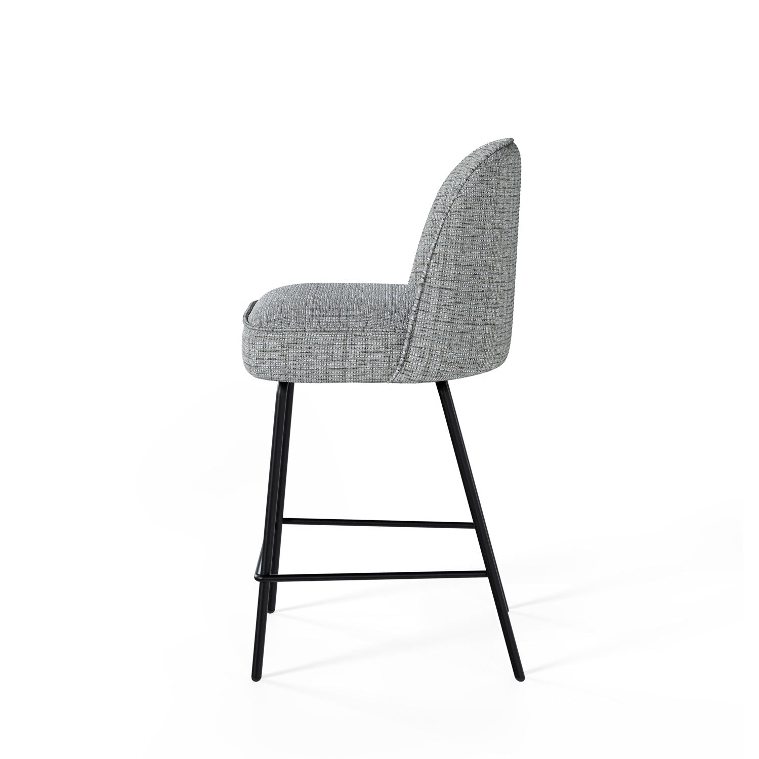 Sgabello nelson grigio chiaro