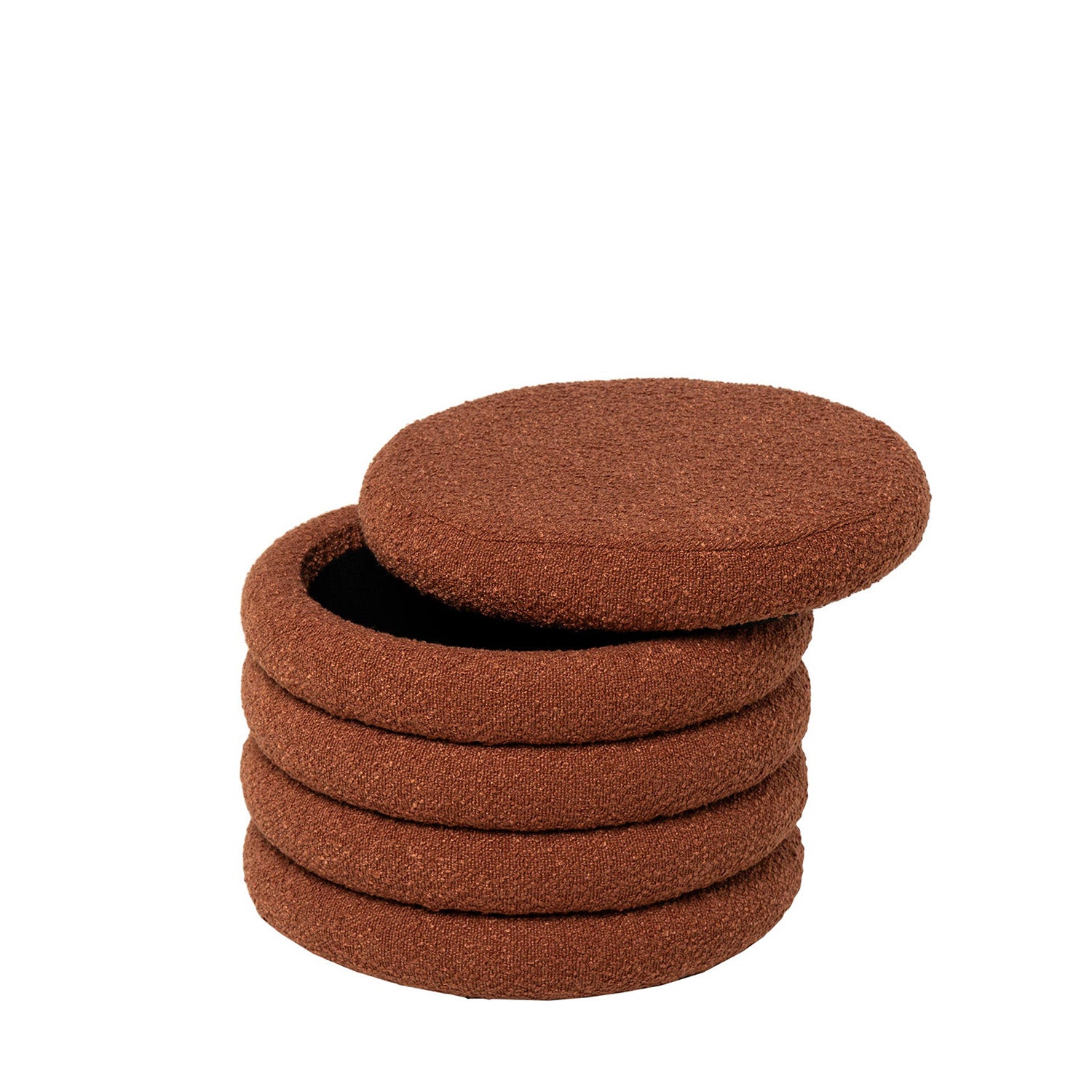 Pouff harry in terracotta