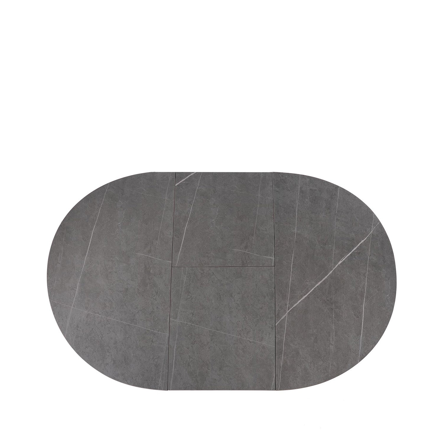 Tavolo zuri 130 rosso. grigio/nero
