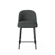 Sgabello nelson grigio scuro