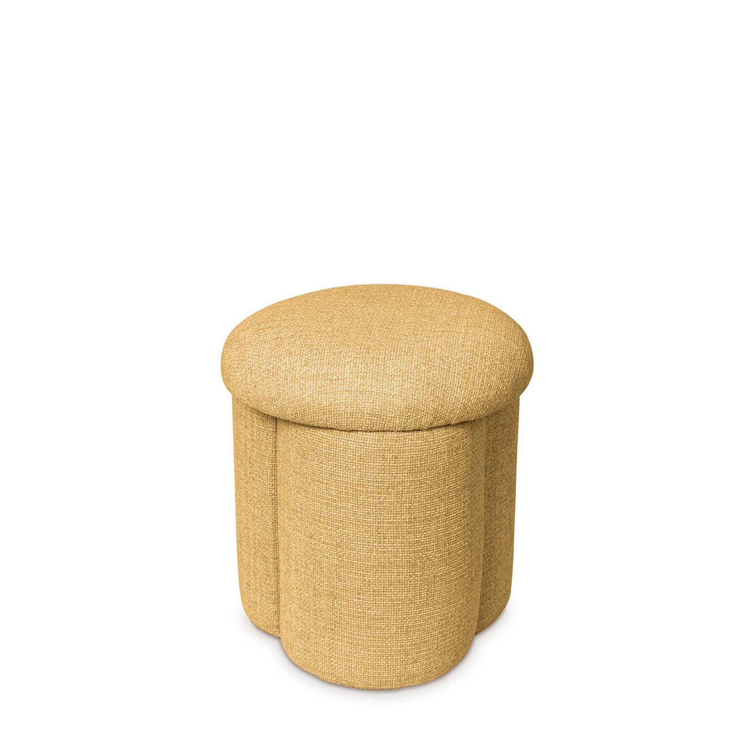 Lyan Pouf soffice senape