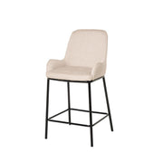 Sgabello milton beige