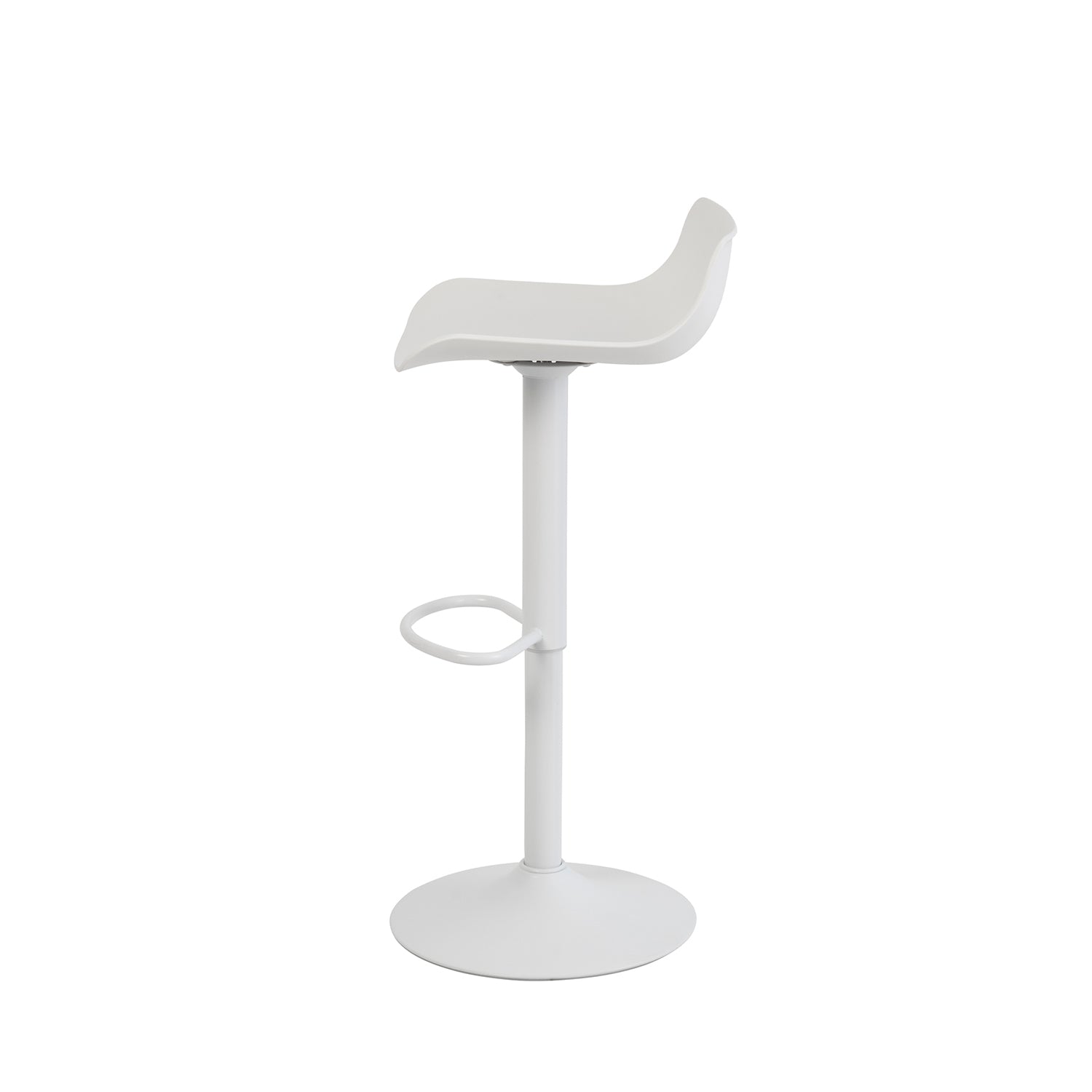 Sgabello blade bianco