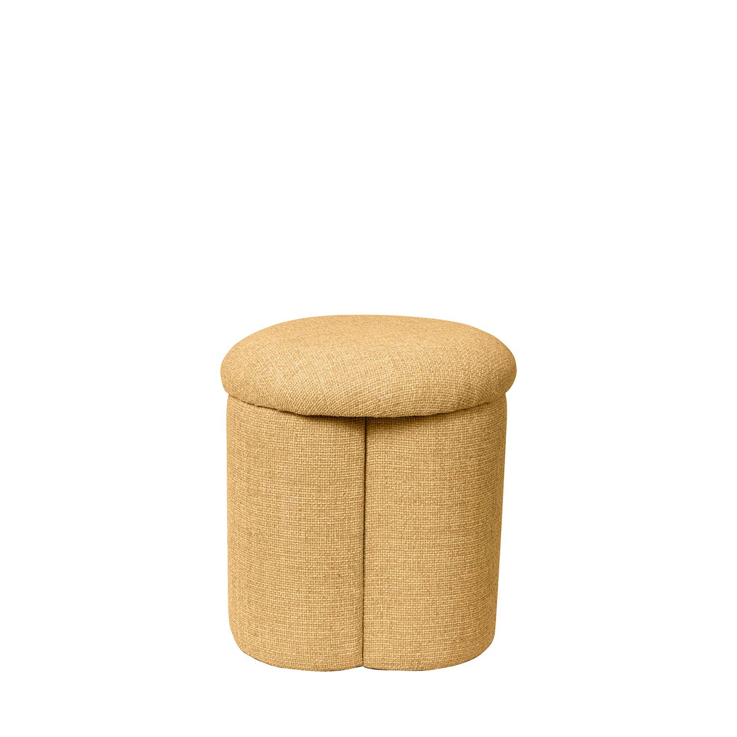 Lyan Pouf soffice senape