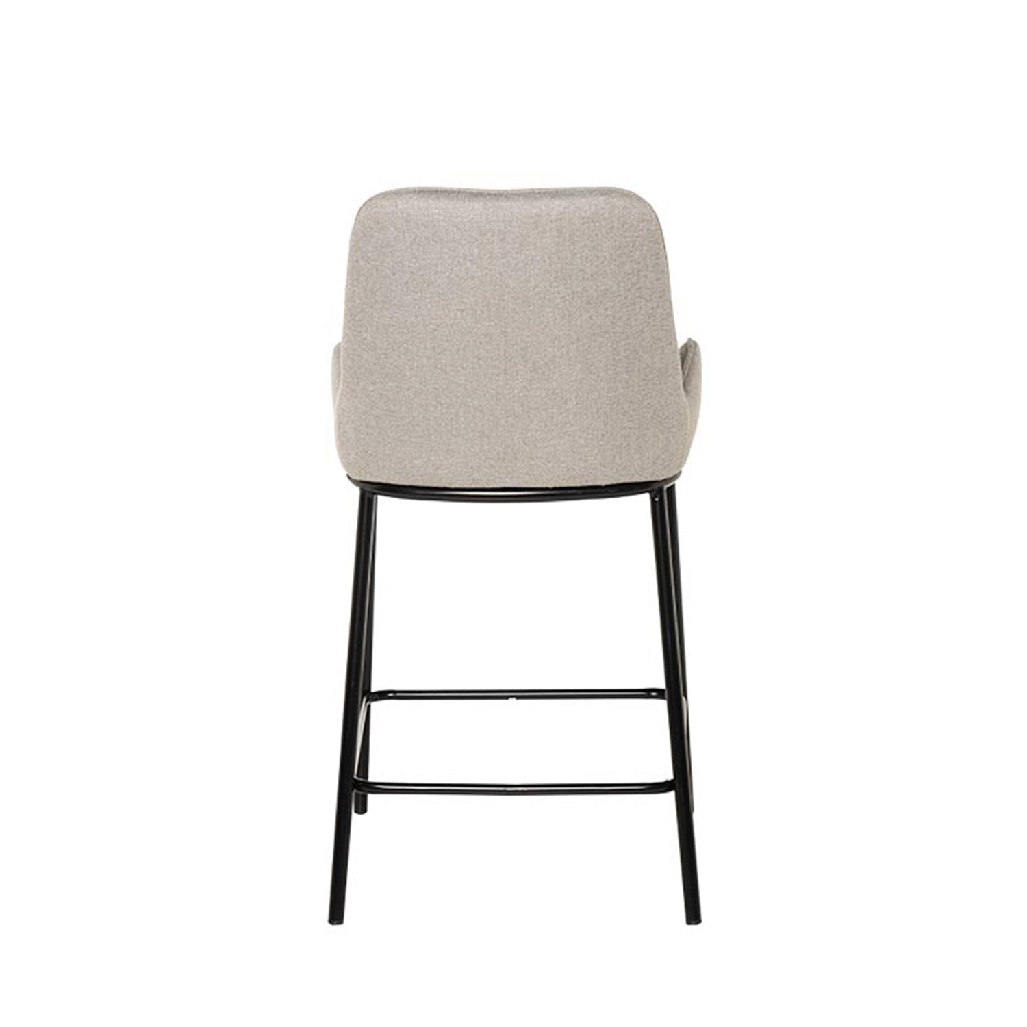 Sgabello milton grigio chiaro