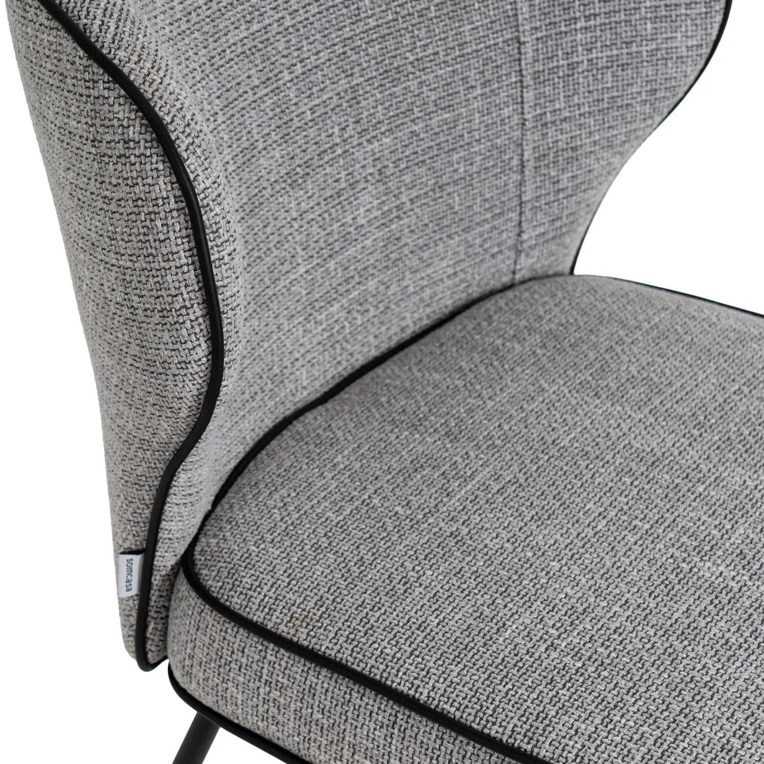Sedia mayra grigio chiaro
