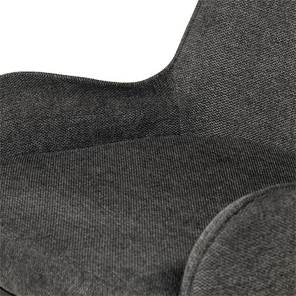 Sgabello milton grigio scuro
