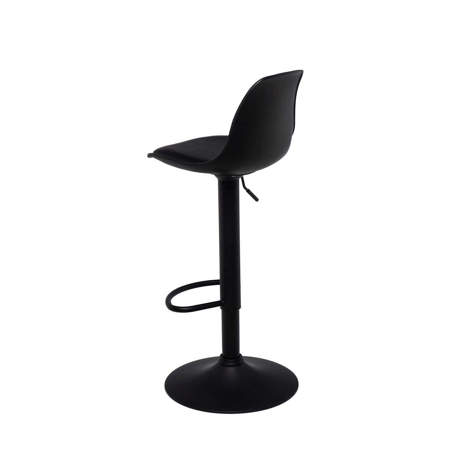 Sgabello sadie nero