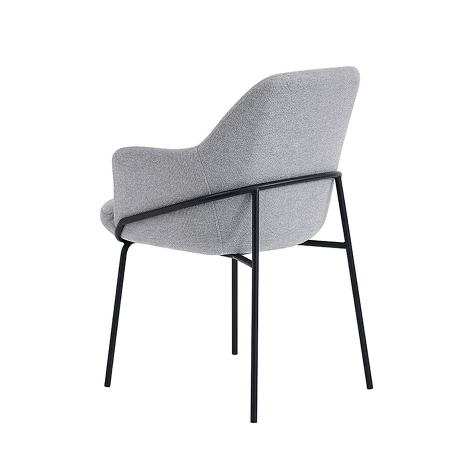 Sedia abigail grigio chiaro