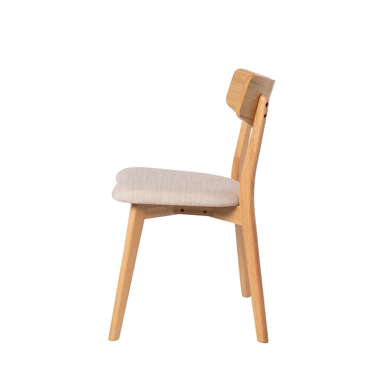 Sedia keira rovere beige