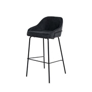 Sgabello louis grigio scuro